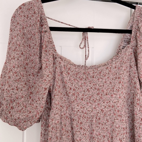 Dress Forum Floral Puff Sleeve Dress - Picture 6 of 7